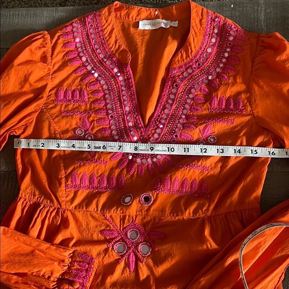 Tory Burch vibrant orange